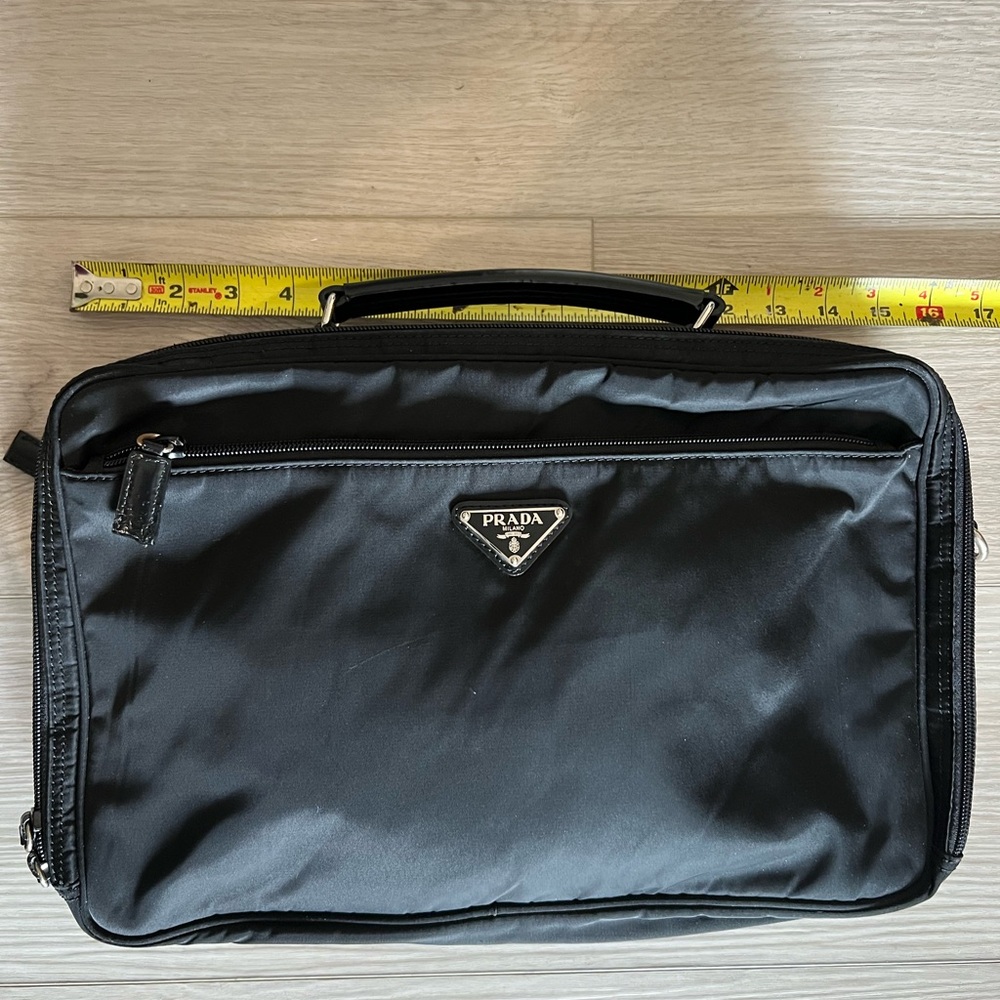 Prada Black Men's Briefcases/Bag